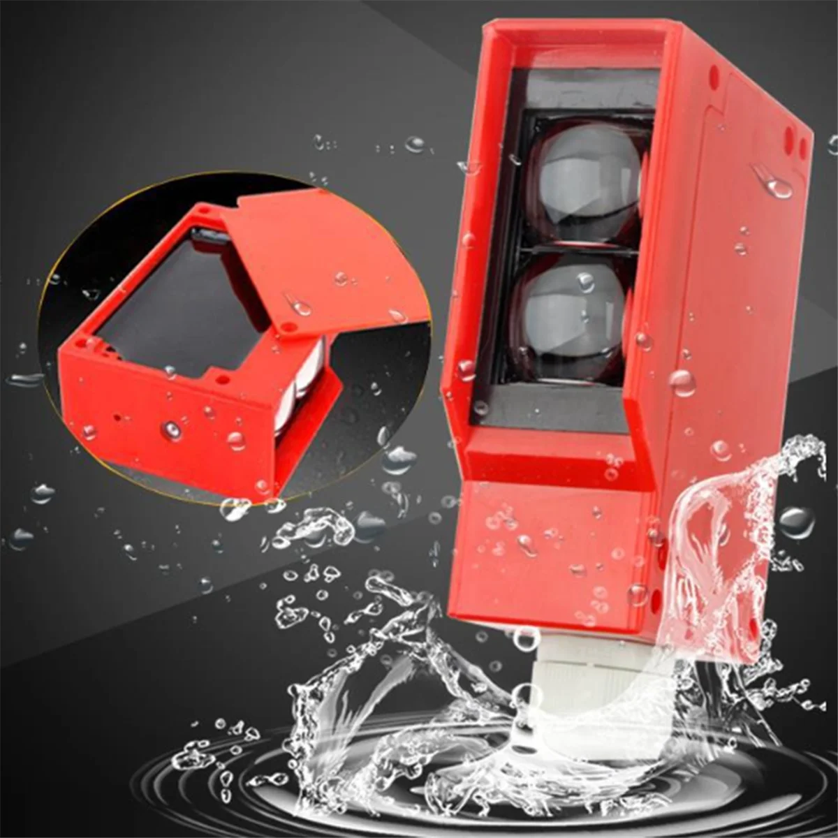 

Розничная торговля! Фотоэлектрический датчик, отражающий квадратный фотоэлектрический переключатель, инфракрасный переключатель, 12-24 В постоянного тока, пятипроводное реле, расстояние 10 м