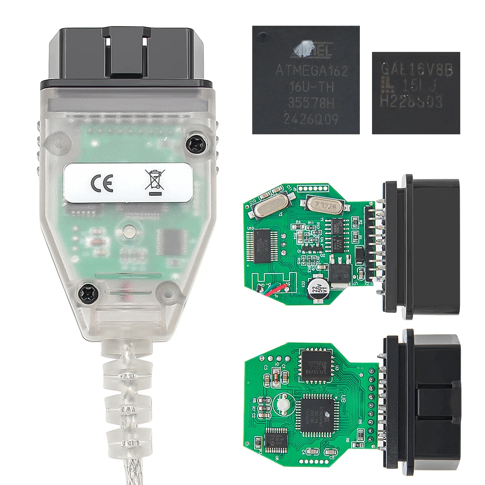 OBD2 Car Scanner Code Reader USB Interface Tool For K DCAN K+CAN With FTDI FT232RL Chip With Switch OBD 2 Diagnostic Cable