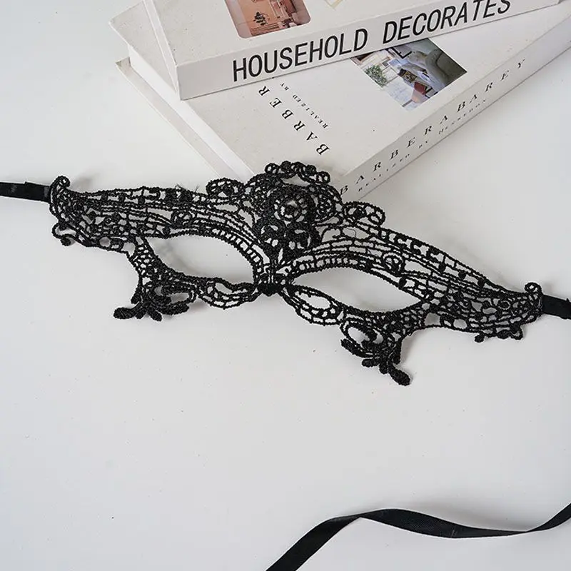 vrouw oogmasker onthouding kant oogmasker leuke dans Tiktok hete verkoop sluier sexy maskerade partij zwart masker partij oogmasker