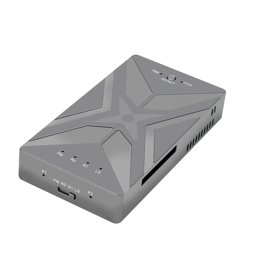 

Type-C USB3.2 Gen2 20Gbps Dual Bay M.2 Enclosure for NVME SSDs, M.2 SSD Case with RAID Support