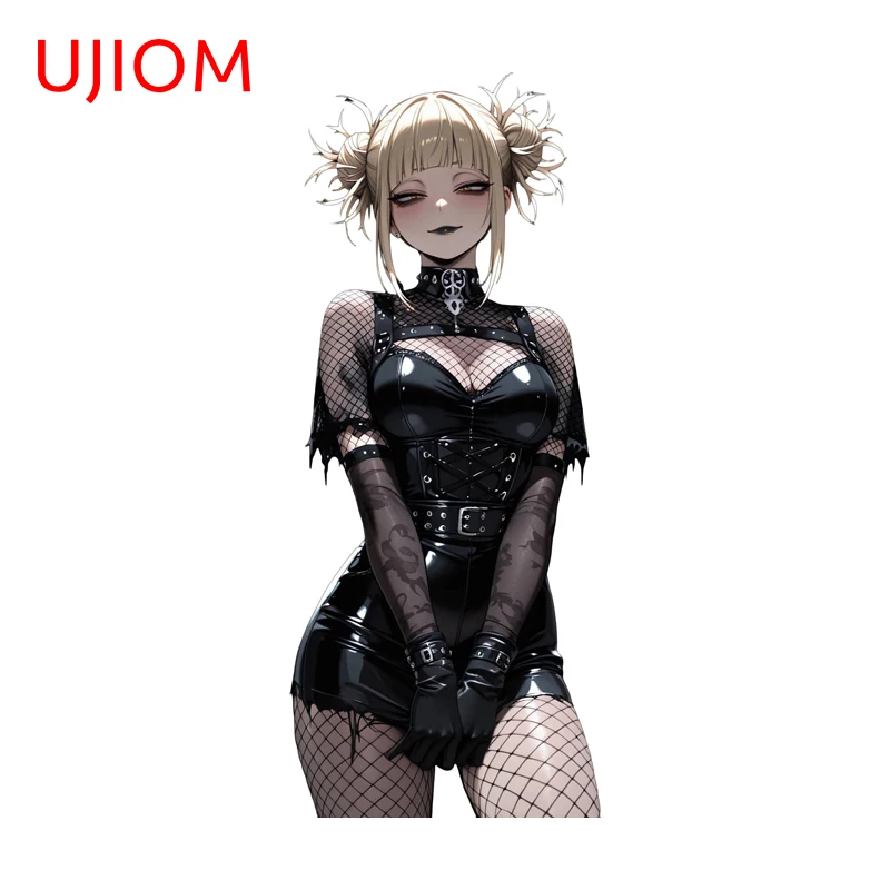 UJIOM Toga Himiko Wall Sticker Beautiful Ai Goth Girl Props Delicate Fashionable Decal Trunk Wardrobe Scratch Proof Decor