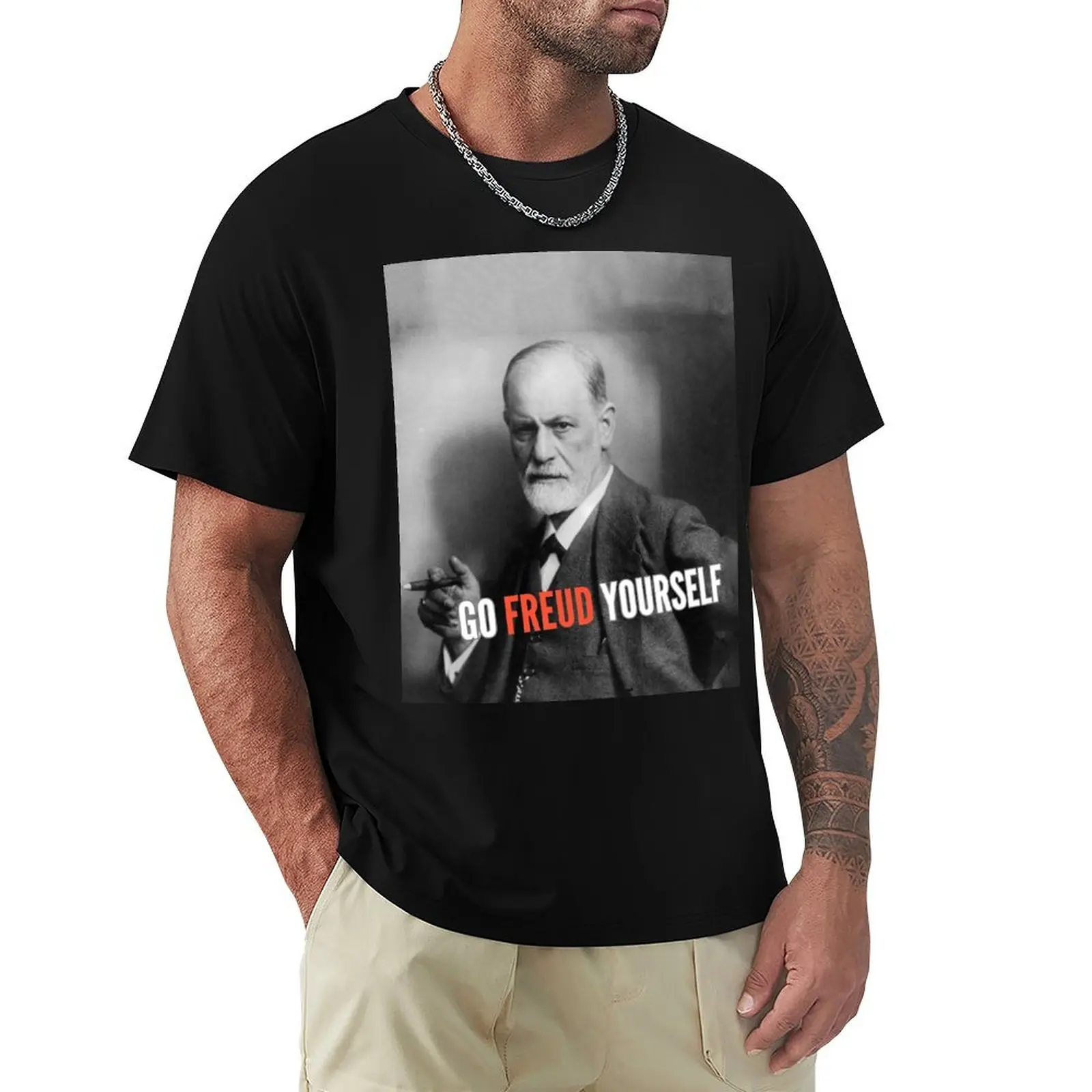 Go Freud Yourself T-Shirt Anti-Wrinkle Short Sleeve T-Shirt