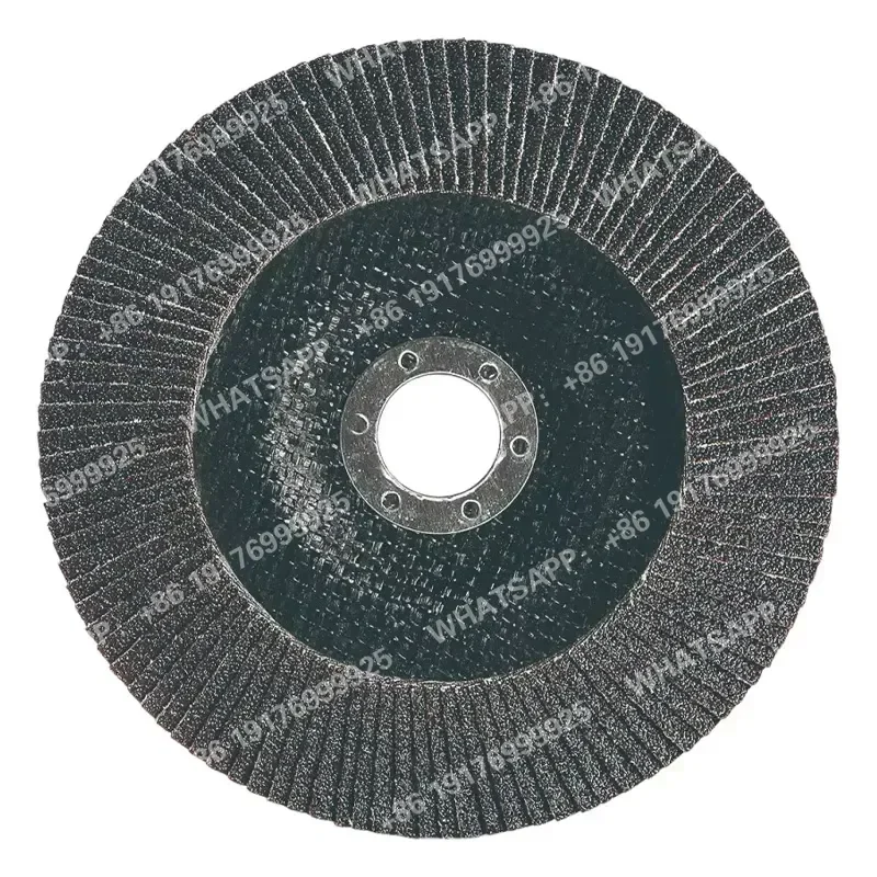 High Quality Silicon Carbide Flap Disc 115x22mm Grit 40 T27 T29 Grinding Disc for Metal Processing