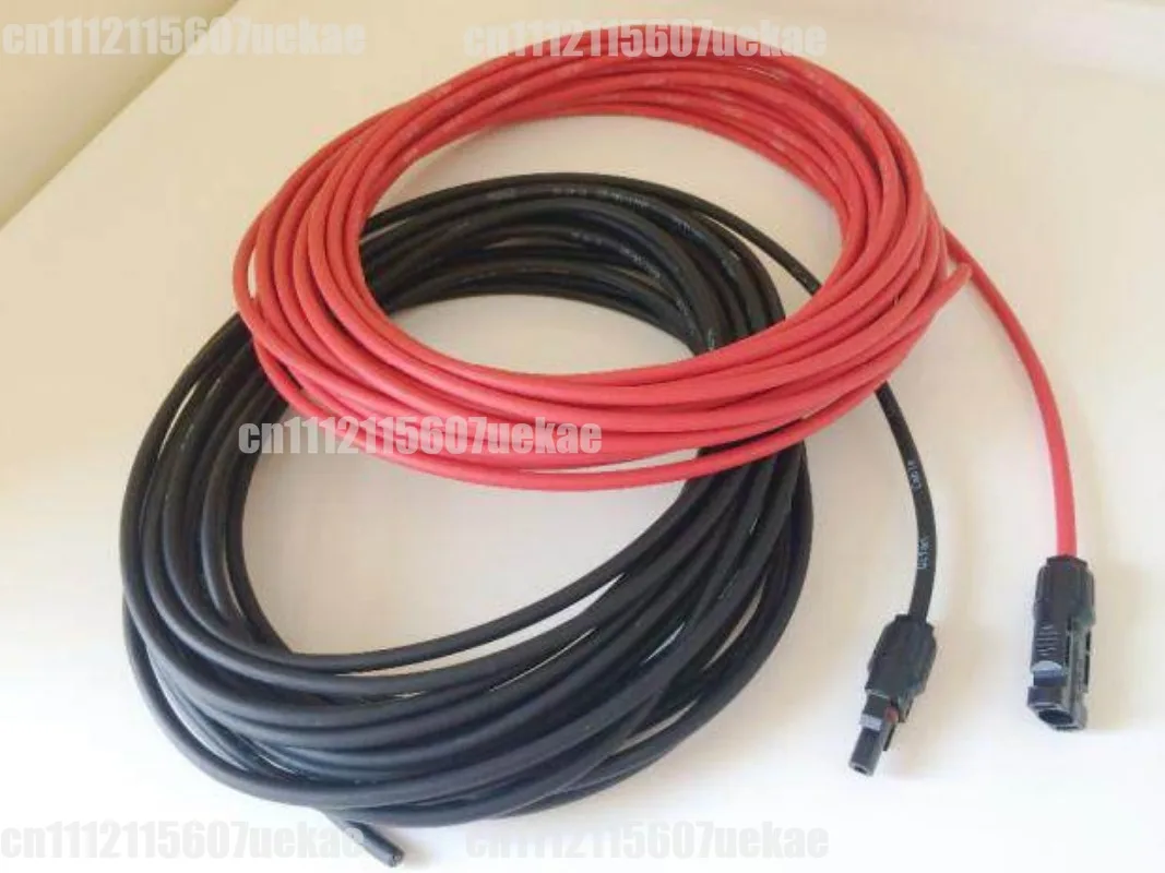 For 2.5/4/6/10/16 mm2 square line solar photovoltaic cable MC4 connector extension cable with connector
