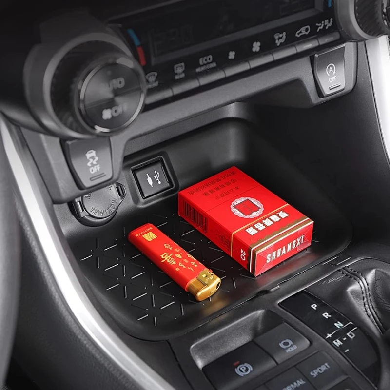 For Toyota RAV4 WILDLANDER 2023 Central Control Storage Mat Non-slip Mat Interior Door Slot Mat Car Modification Accessories