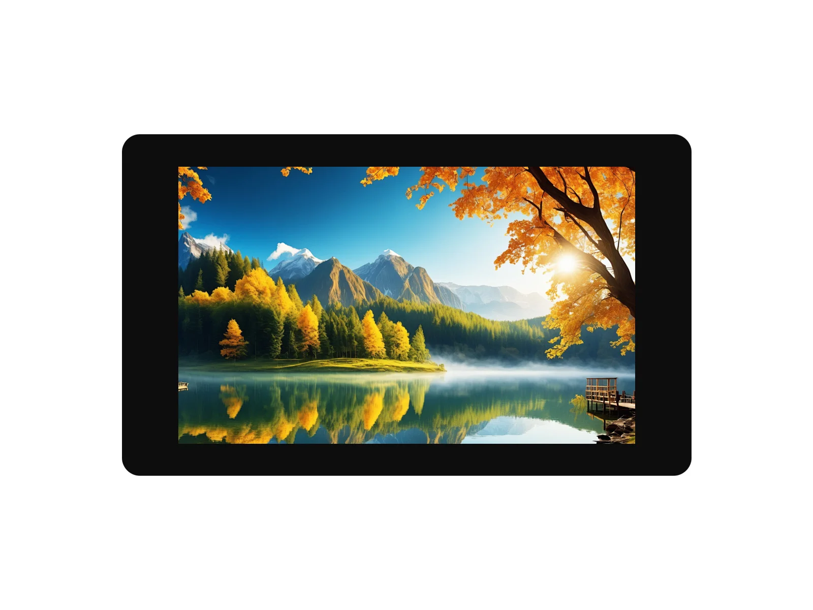 Wyświetlacz dotykowy pojemnościowy Waveshare 4/4,3 cala DSI, rozdzielczość 480×800, panel IPS, 5-punktowy, szybka hartowana szybka z technologią Optical Bonding — zdjęcie produktu 4