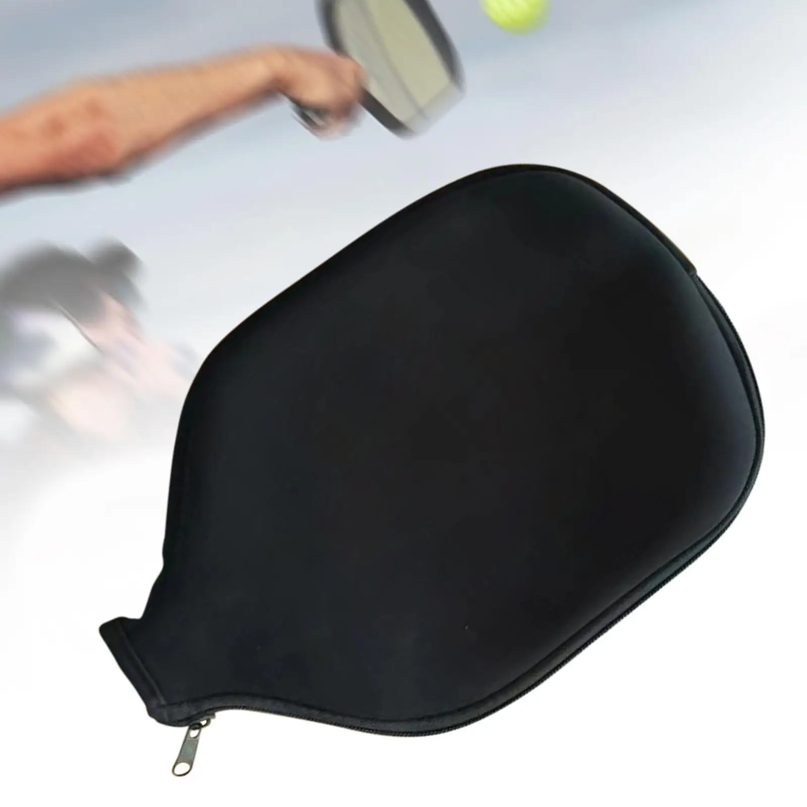 

Racket Sleeve Protector Durable Pickleball Protection Zipper Pouch Storage Protective Sleeve Case Gift Neoprene Paddle Cover