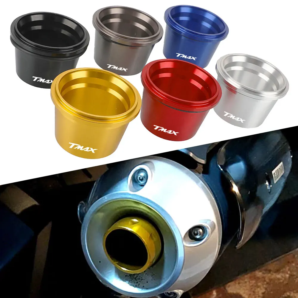 For Yamaha T-max T MAX TMAX 500 530 Tmax530 XP530 2012 2013 2014 2015 2016 2017 Motorcycle parts pipe muffler Exhaust Tip Cover