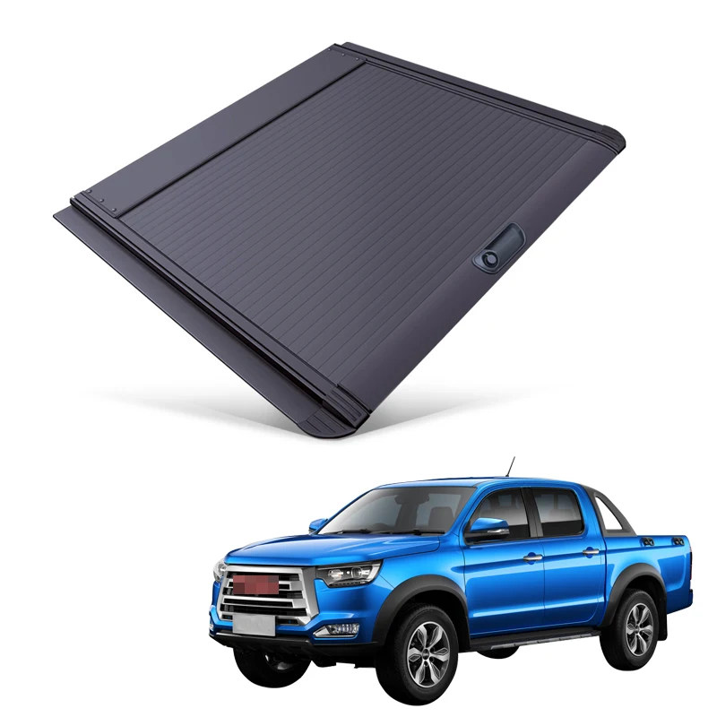 

Car Parts Roller Lid Up Pick Up Truck Aluminium Alloy Tonneau Cover For JAC T8 2018+