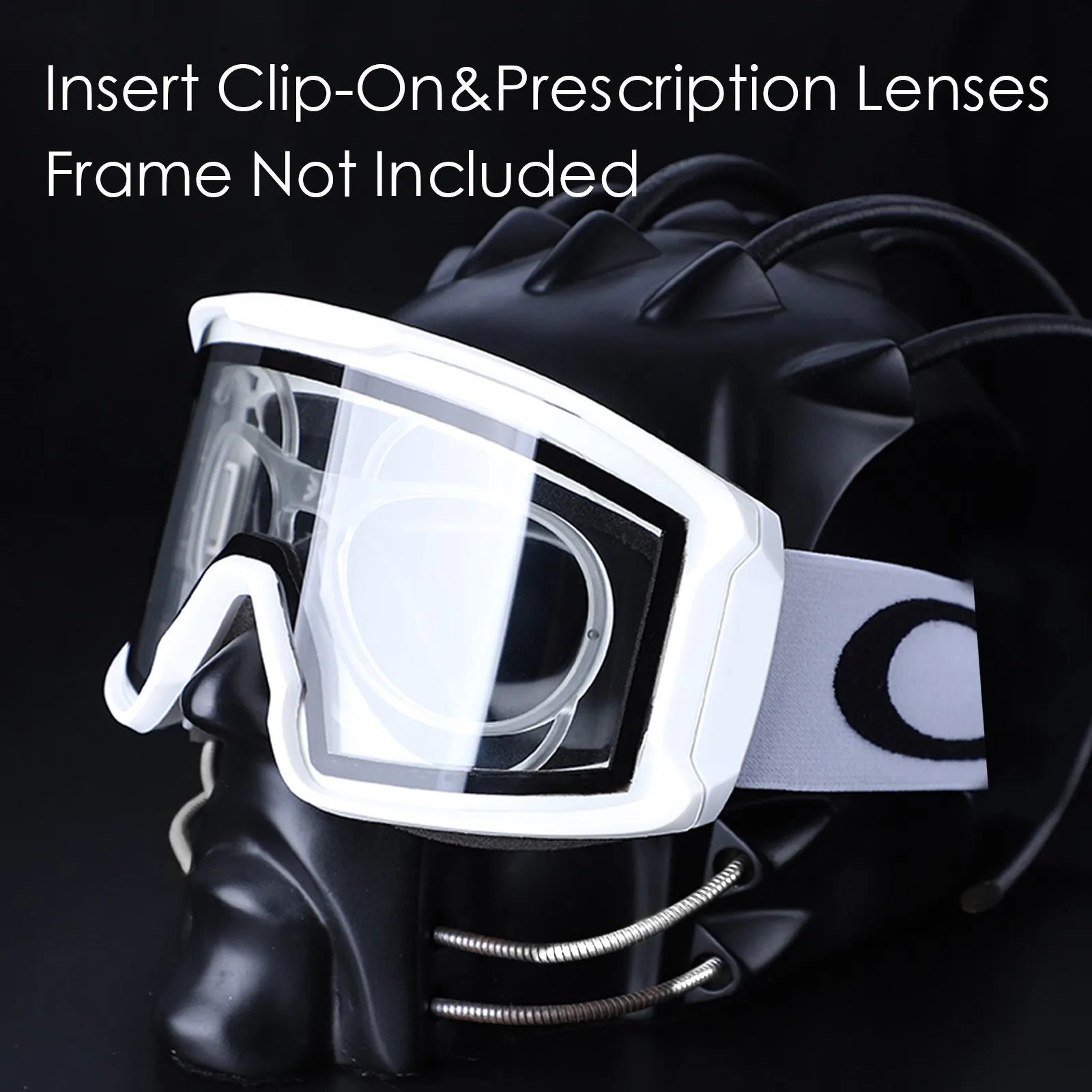 

Millerswap Insert Clip-On Prescription Clip & Custom Prescription Lenses for Oakley Line Miner L Snow Goggle