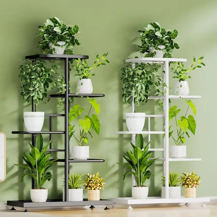 

Flower Rack, Living Room, Floor Standing Multi-layer Iron Flower Rack, Indoor Balcony, Flower Pot, Plant Placement, Shelf