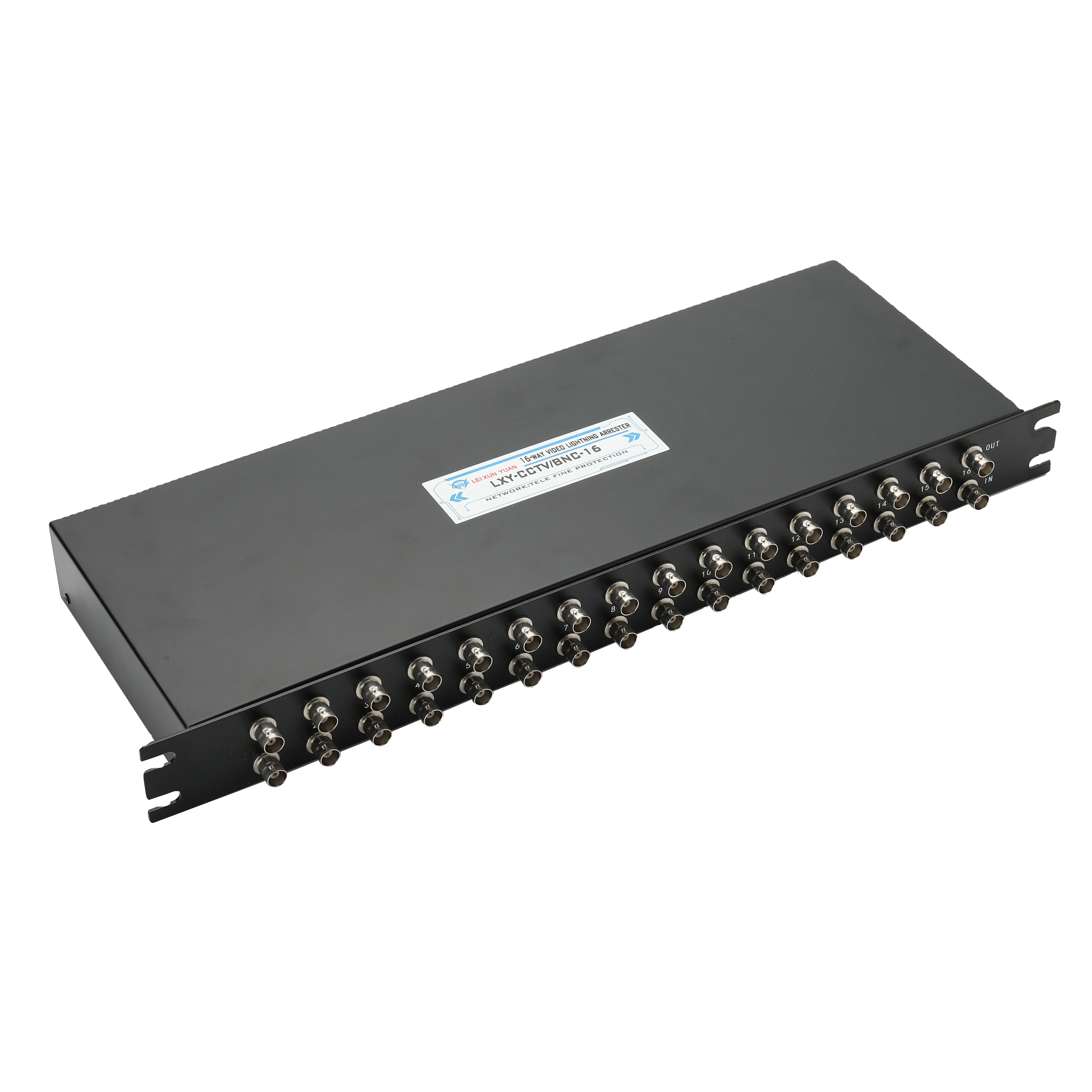 

Power Data Spd Ip Camera Monitoring Lightning Arrester 16-channel Video Lightning Arrester