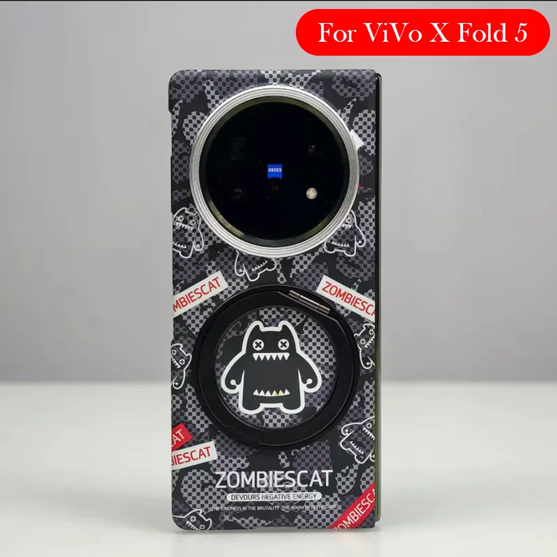 

Магнитный чехол для Vivo X Fold 5, задняя крышка с кронштейном