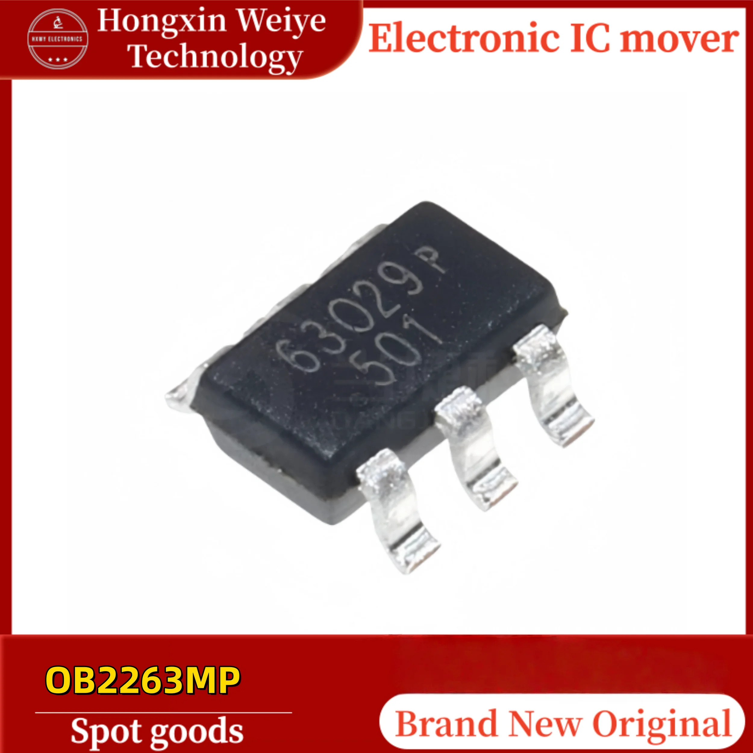 10/30 PCS OB2263MP 63029  SOT-23-6 AC-DC Controller and Regulator Brand New In Stock Fast  Shipping