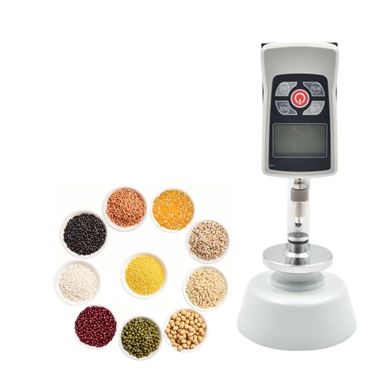 ALIYIQI Mini Digital Grain Hardness Tester AGW-3 with 3kg/N Switch and Real-Time/Peak Modes
