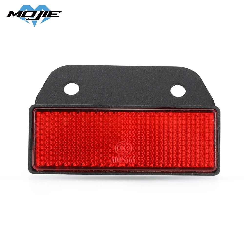 

Universal Motorcycle Rear Number Plate Reflector Scooter Street Bike Reflective Tape Plate License Plate Holder Fender Mount