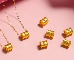 24k pure gold pendants for women 999 real gold charms pendant gold jewelry gold spacer