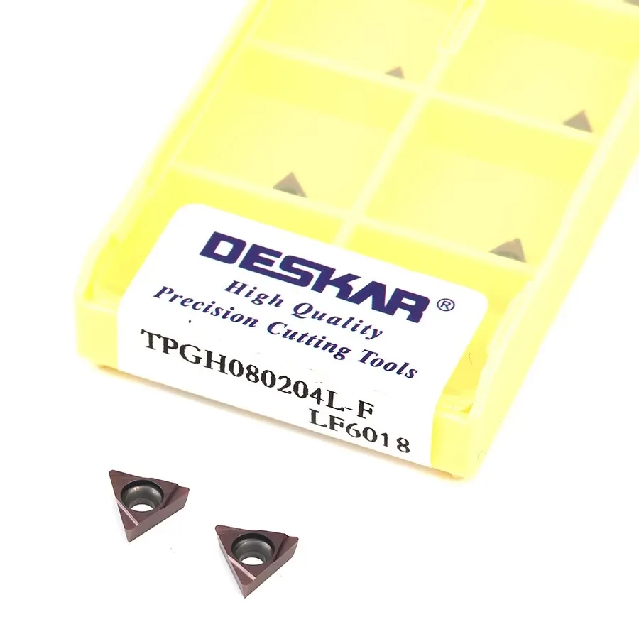 TBGH060102/04 080204/02 090202/04 11030/04 L-F LF6018 Numerical Control Lathe Small Triangular Blade Processing Stainless Steel