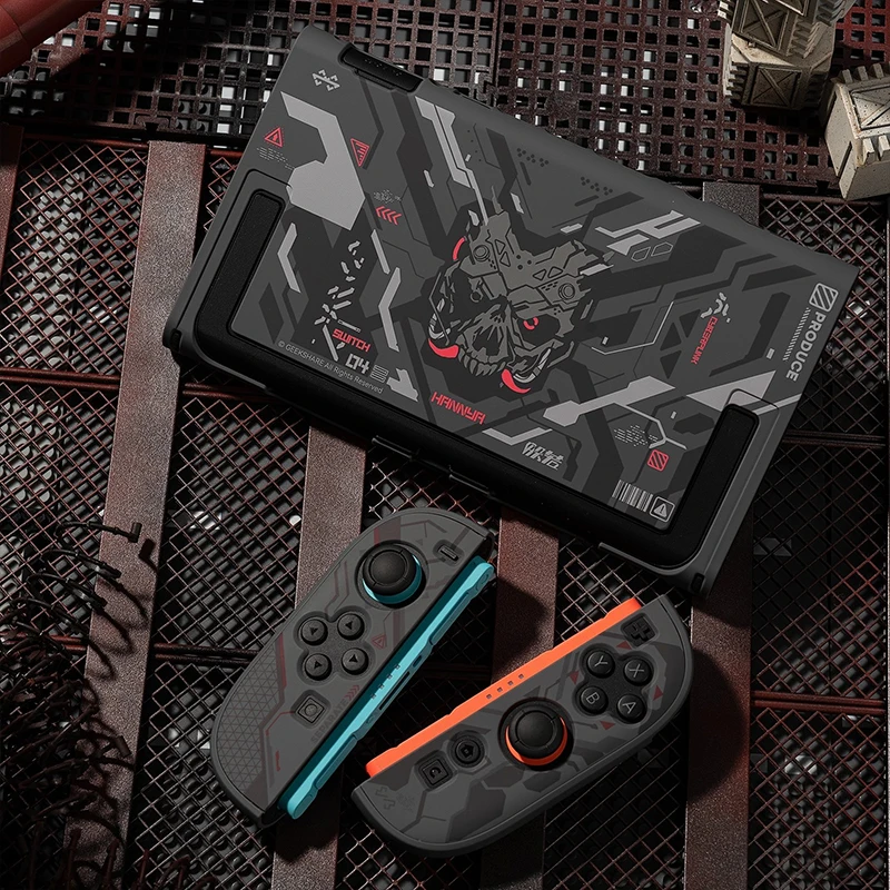 GeekShare Latest Cyber Mecha Style Drop Resistant Sleek Game Console Hard Protective Case Compatible With Switch 2 NS 2nd Gen