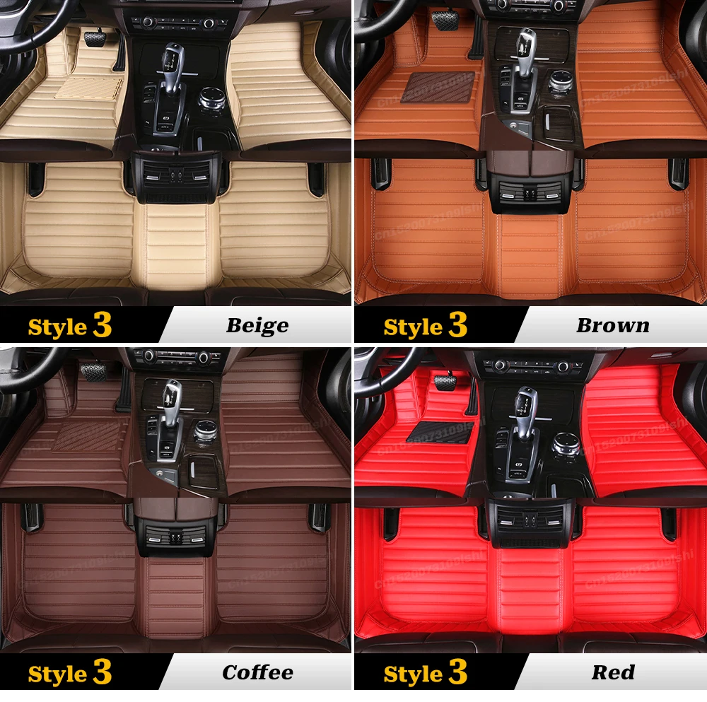 Für VW Volkswagen Touran L 5T 5T1 5/6/7 Sitze 2016-2021 Auto-Fußmatten Maßgefertigte Auto-Fußpolster Innenraum-Zubehör – Detail 21
