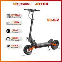 JOYOR S8-S-Z Foldable Electric Scooter 1200W Dual Motor 48V26AH Lithium Battery E-Scooter 10 Inch Tire Aldult Scooters Electric