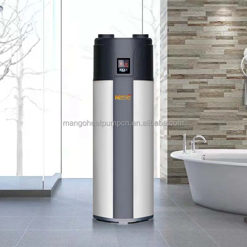 3.5kw High Coefficient WiFi Chilling Air 300L Hot Water Heater Monobloc All in One Air Energy Heat Pump Solar Water Boiler view 3
