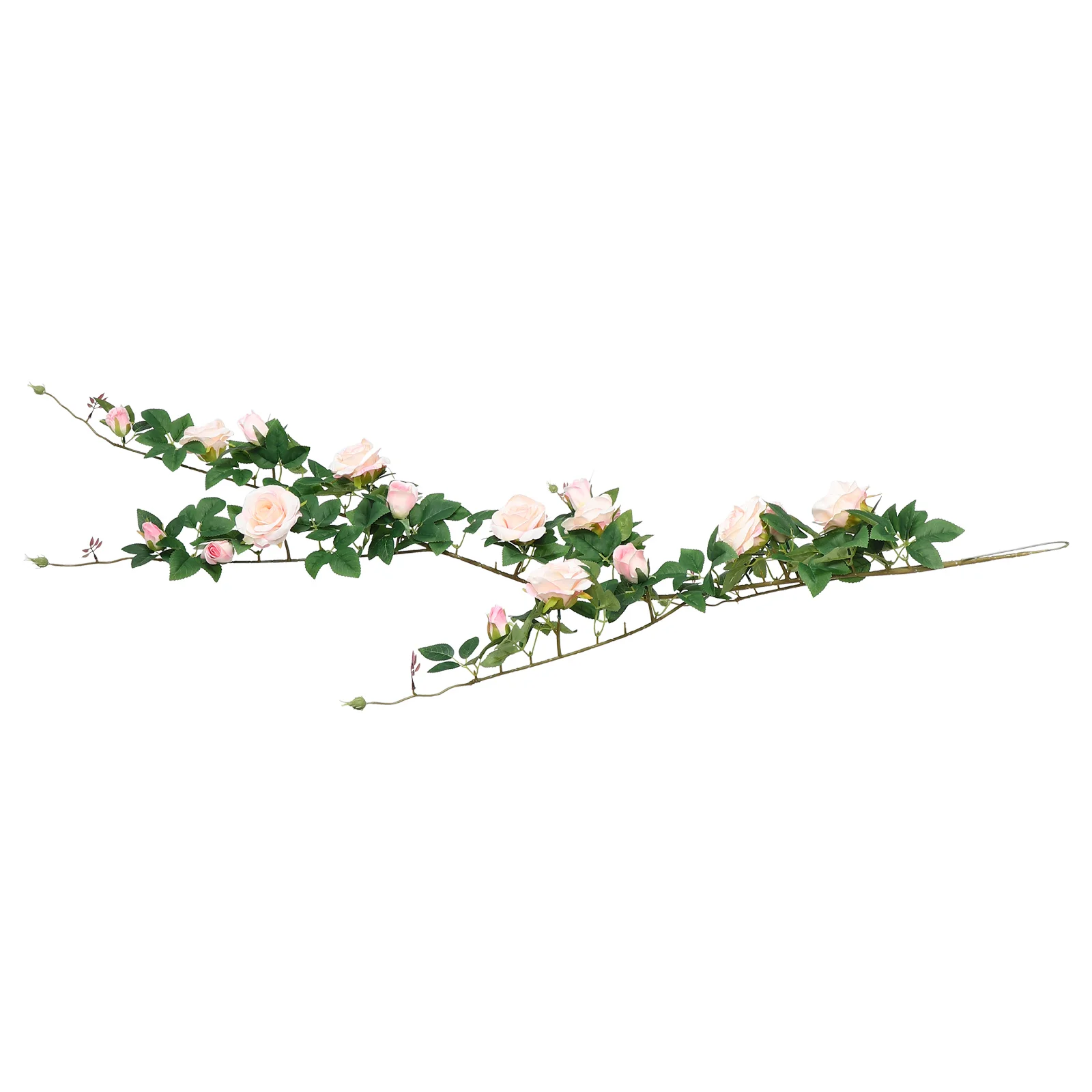 

Artificial Rose Vines High Realism Floral Vine For Wedding Arch Party Backdrop Balcony Outdoor Room Decor
