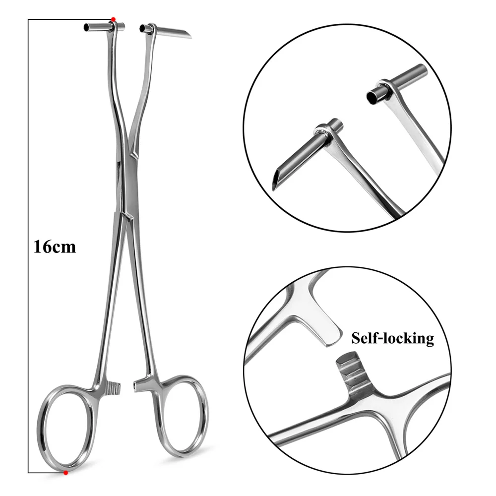 Chirurgenstahl Zange Körper Piercing Werkzeug Zange Nadel Rohr Klemme Pinzette Öffnen Schließen CBR Ring Zange Ohr Bauch Nase Pierc Werkzeuge