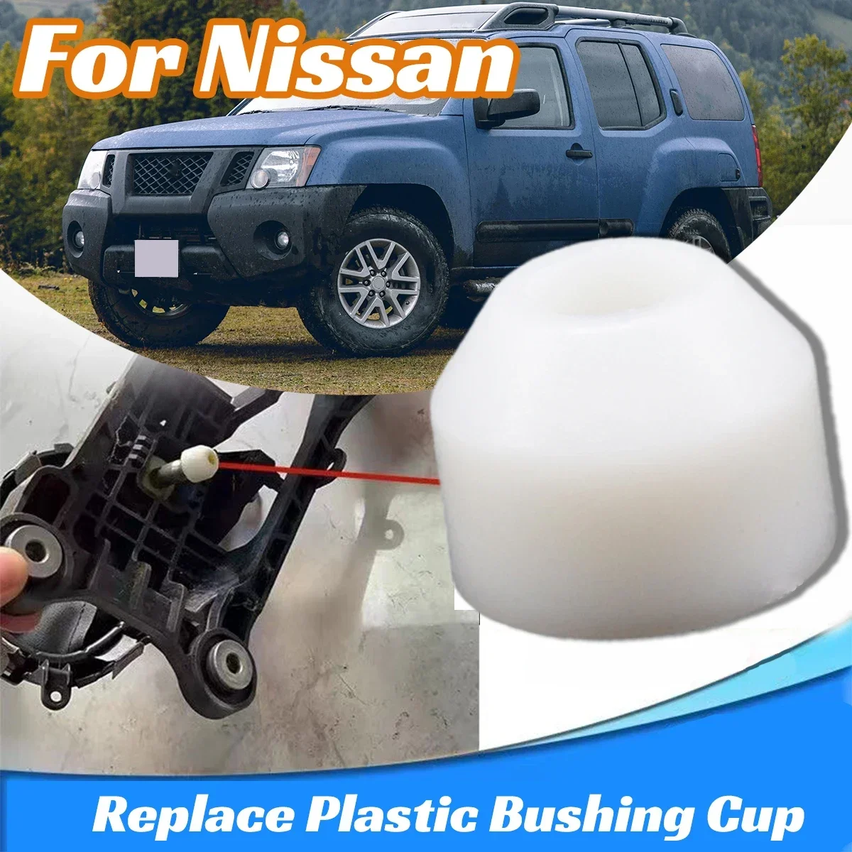 

Gearstick End Bushing Cup for Nissan 620 1974-1979 Pickup1974 260Z Datsun Shift Bottom Lever Pivot Ball Sleeve Grommet Car Parts