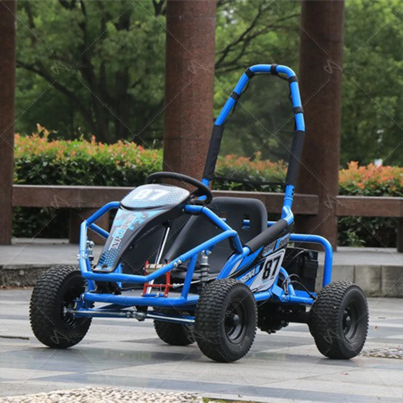 Certificato CE economico di buona qualità Motoslitta per bambini Motoslitta Catena per bambini Go Kart da corsa elettrico professionale alimentato a gas