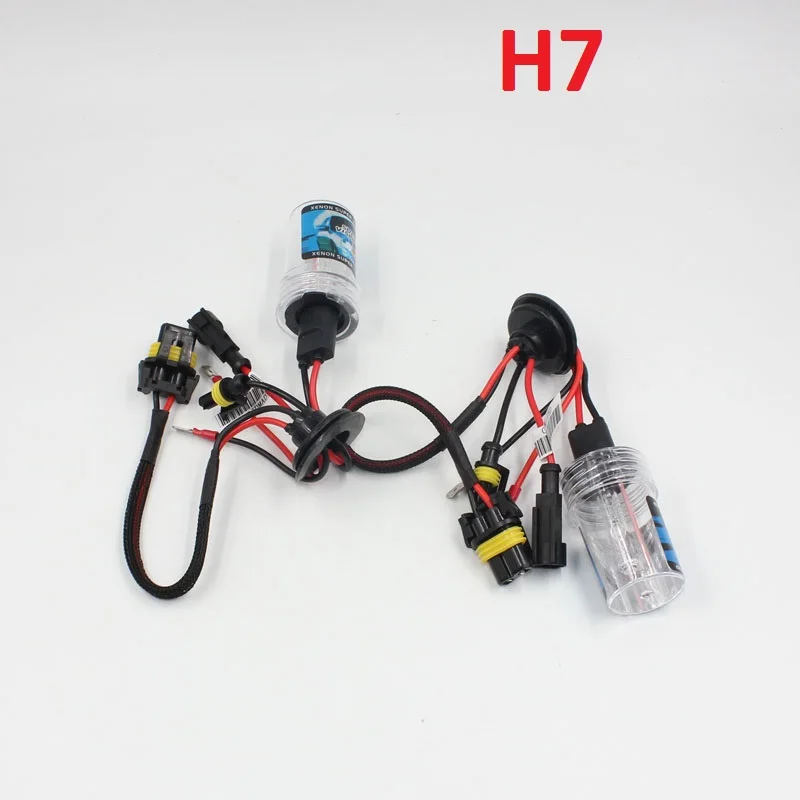 10000K 35W 55W Bi Xenon H4 H7 HID Bulb for HONDA H4 High Low Bixenon Headlamp H7 Xenon Lights Car Xenon Headlights Bulb