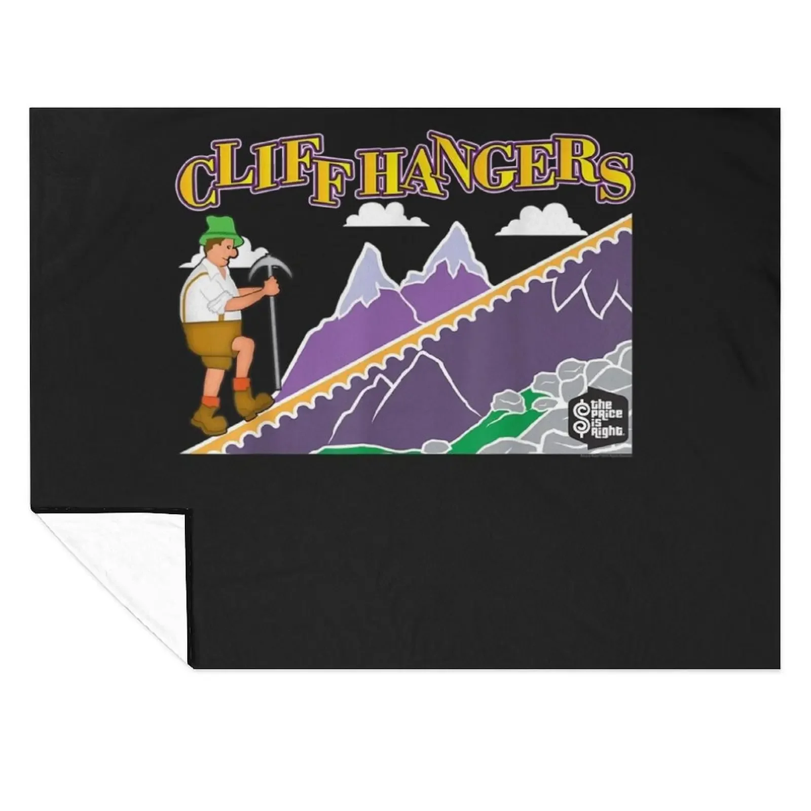 

Price is Right Cliff Hangers . Throw Blanket Shaggy For Baby Sleeping Bag funny gift Blankets