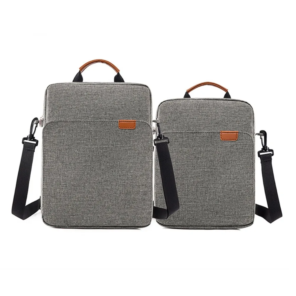

Notebook Pouch Tablet Shoulder Sleeve Bag Briefcase Single Shoulder Shockproof Multifunctional Travel Business Use