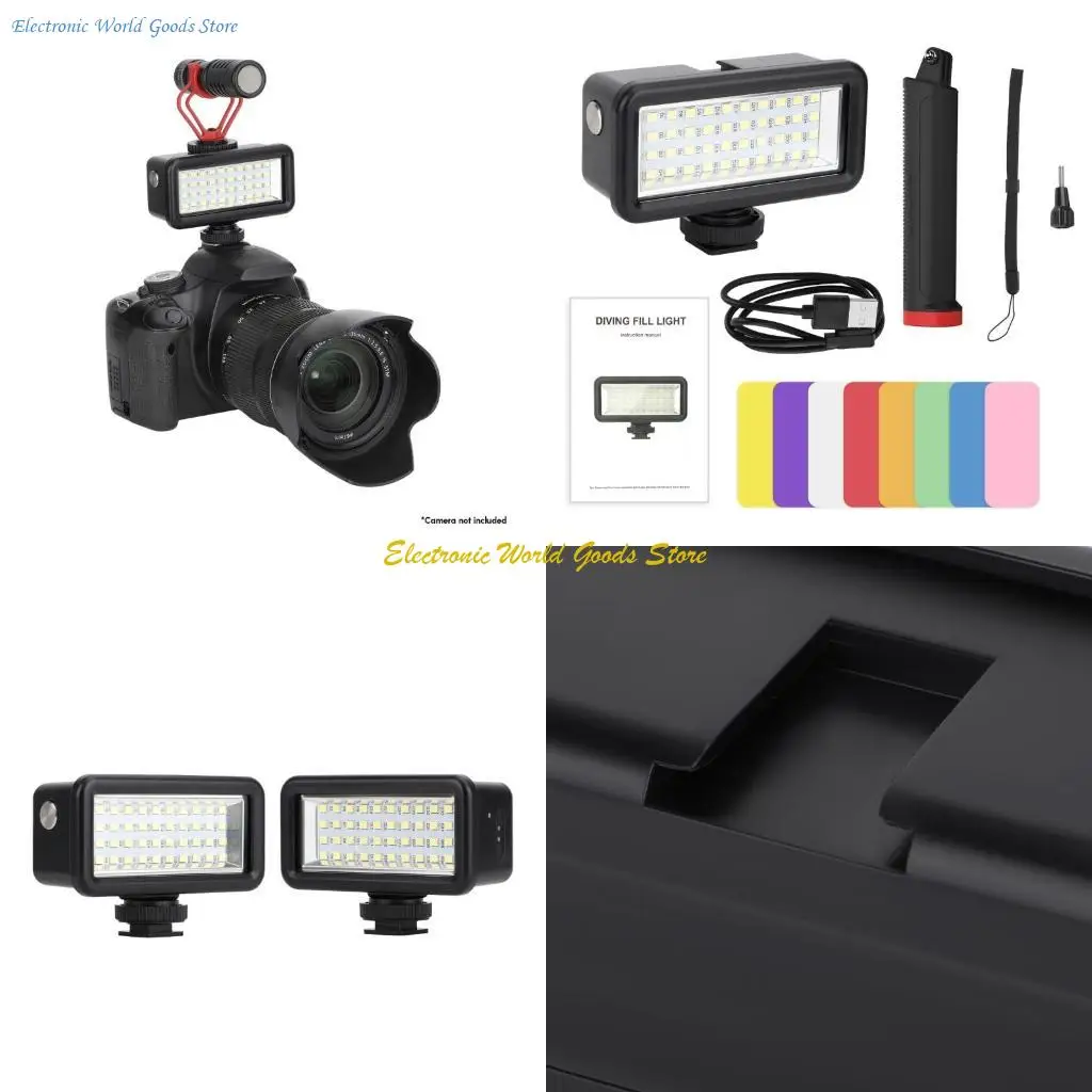 

A3PD Diving Fill Light For Action3 Camera/SLR Cameras Underwater Led Lamp