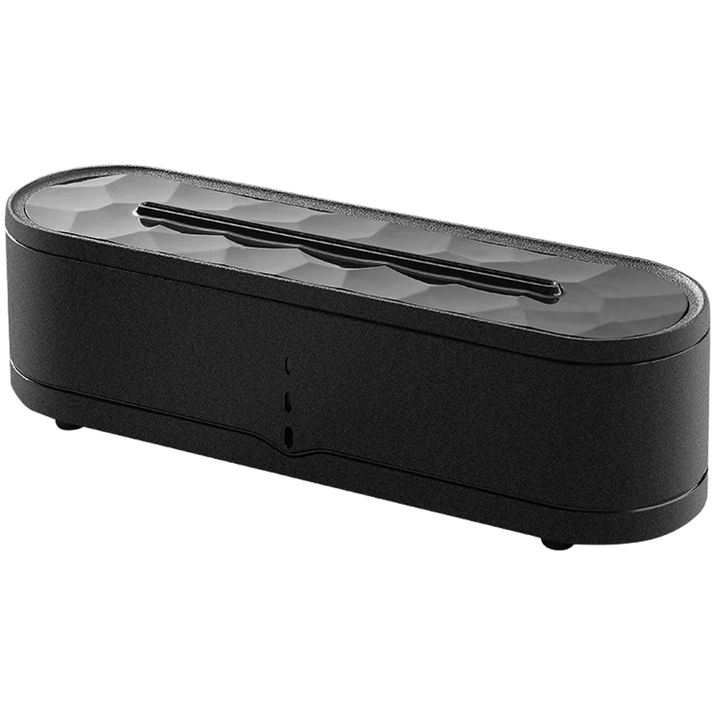 3D Flame Aromatherapy Humidifier with Whisper Quiet Operation for Bedroom Office 26.7x8.2x8.2cm Mist Output Adjustable