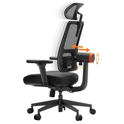 NEWTRAL-silla ergonómica MAGICH002, soporte de espalda inferior adaptable, reposacabezas ajustable, asiento reclinable con reposabrazos 4D, 160-195CM