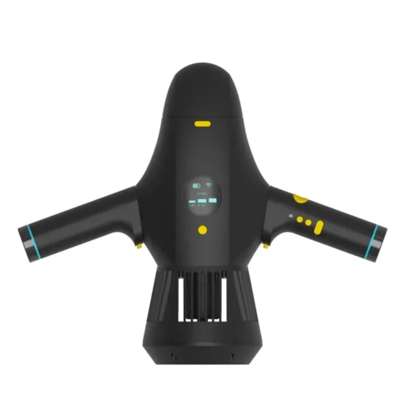 280W Electric Underwater Sea Scooter DPV, 5km/h Submersible Water Propeller with Camera Mount for Scuba Diving Snorkeling