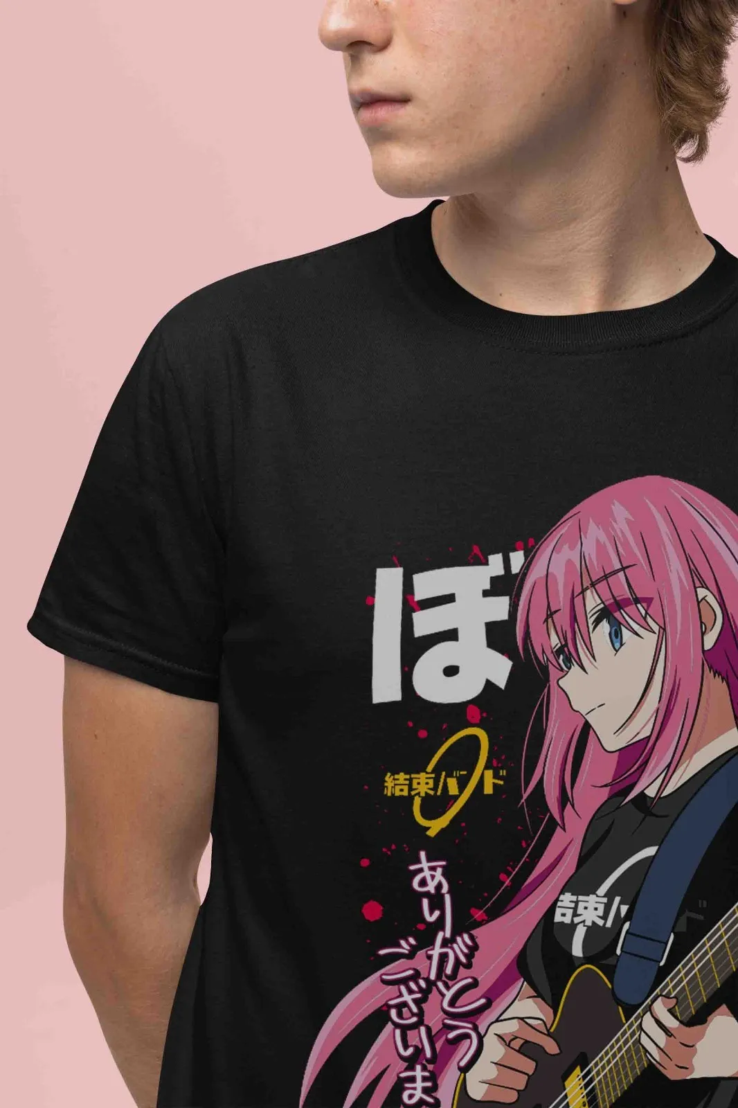 Bocchi The Rock Shirt Hitori Bocchi Tshirt Nijika T-Shirt Ryo Top Kita Anime Tee