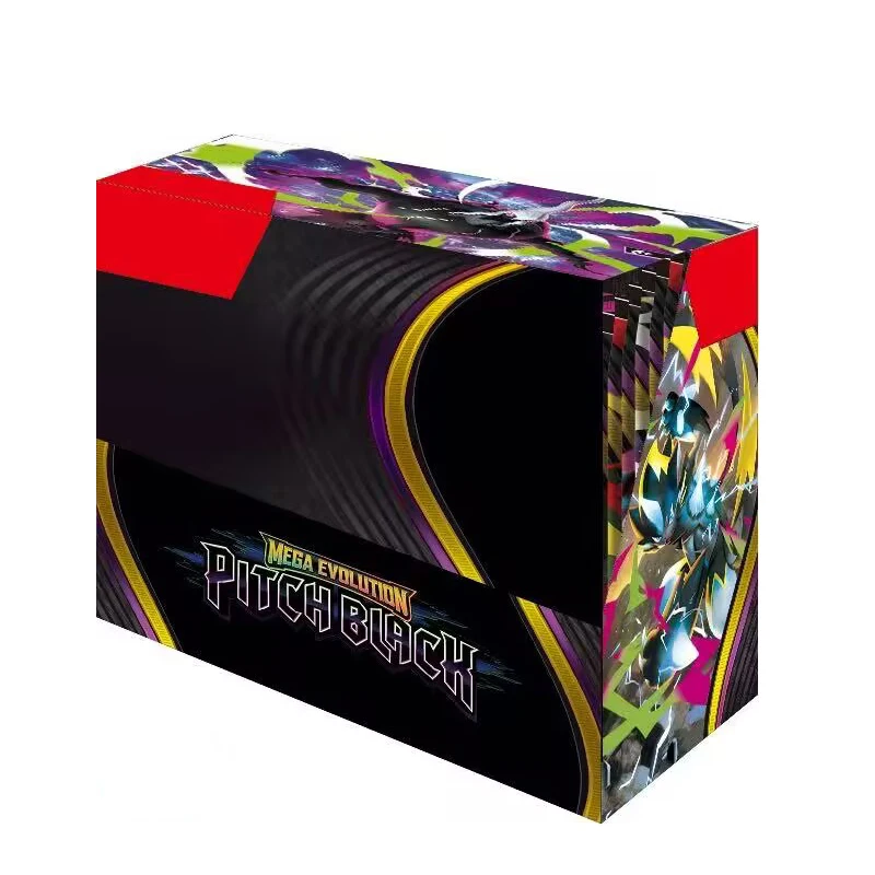 360Pcs Pokém Card MEGA EVOLUTION Trading Card Set Pitch Black Ascended Heroes Prismatic English Booster Battle Transaction Card