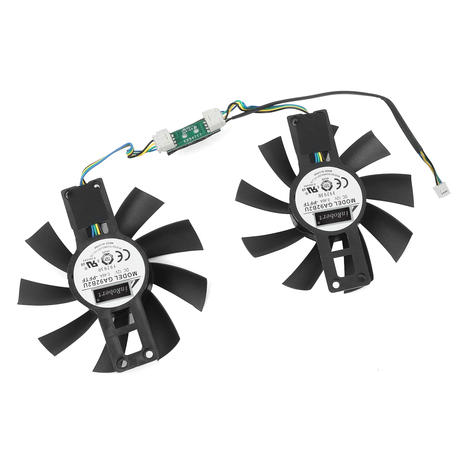 New 87mm GA92B2U RX570 RX580 X-Seri GPU Cooler Cooling Fan For DATALAND Radeon RX 580 570 Video Cards As Replacement Fan