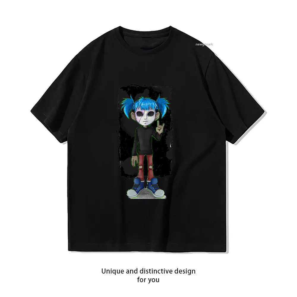 Puzzle Game Sally Face Cotton Printed Men Woman T-Shirt Summer Loose Short Sleeve Tshirts Harajuku Tee Funny Gothic Tops