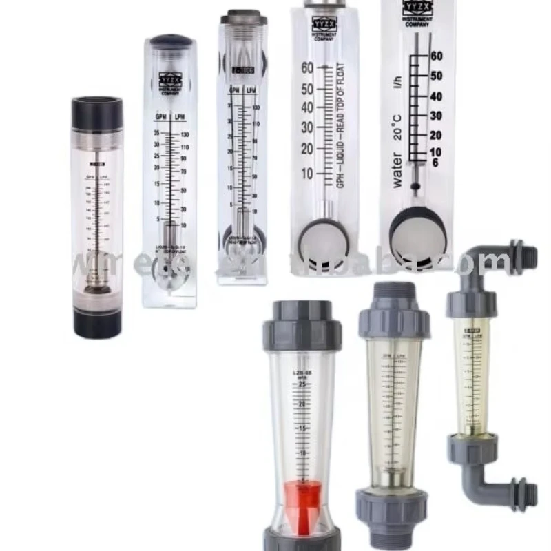 

High Performance, Plastic Compressed Air Liquid Mount, Control Water Acrylic Panel Rotary Flow Meter