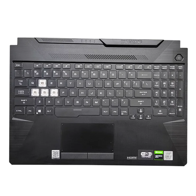 

New Palmrest Cover Keyboard For Asus FX506 FA506 TUF506 3BBKXTAJN00 No air outlet