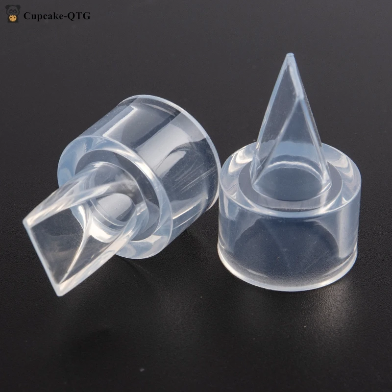 2Pcs Backflow Protection Breast Pump Accessory Duckbill Valve For Manual / Electric Breast Pumps