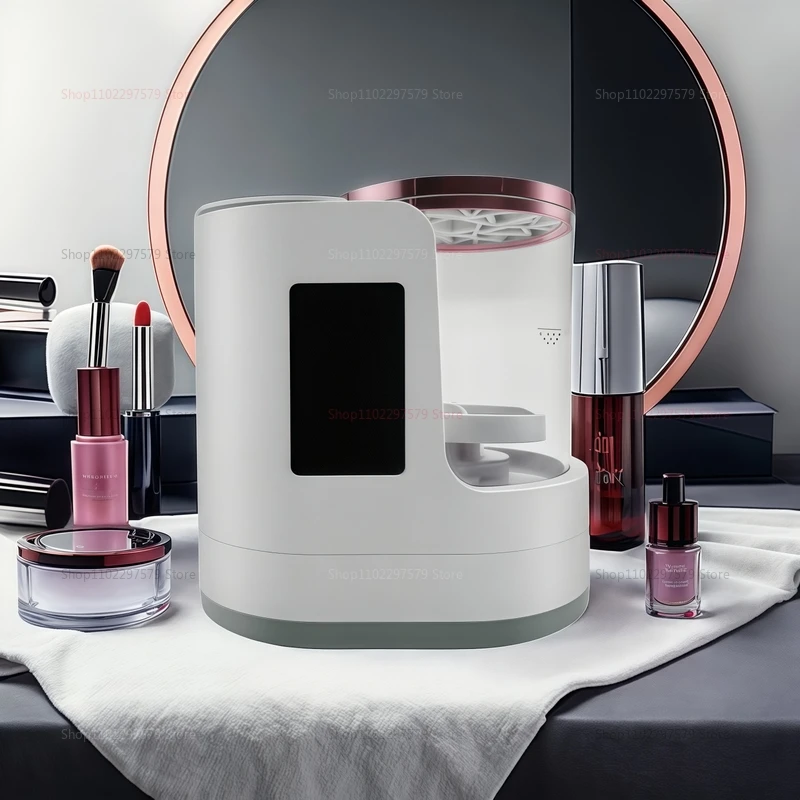 Elektrischer Make-up-Pinselreiniger, Trockentimer, tragbares automatisches Reinigungs-Make-up-Pinsel-Werkzeug, geeignet als Valentinstagsgeschenk für Frauen