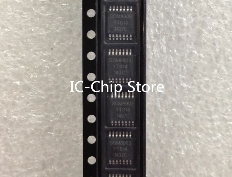 50pcs ~ 500 teile/los sgm8903yts14g sgm8903yts14g/tr sgm8903 tssop14 neues original