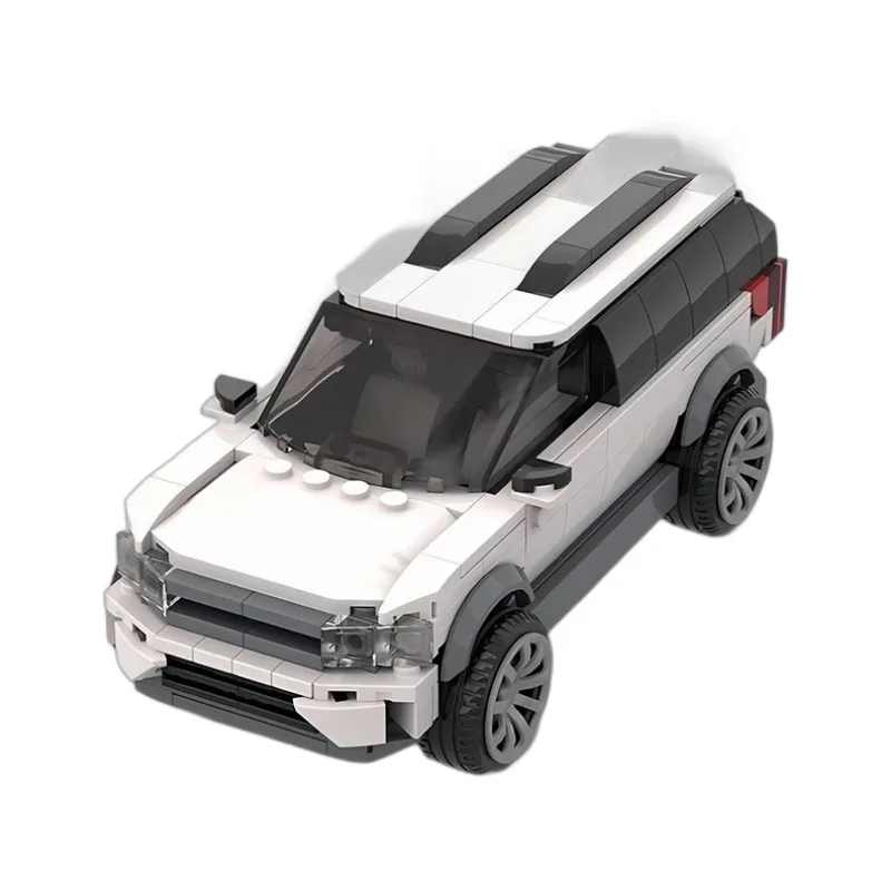 Hot Moc Explorer Snelheid Kampioenen Voertuig Suv Super Auto 'S Bouwstenen Set Kids Diy Model Speelgoed Geschenken Voor Kinderen Volwassenen