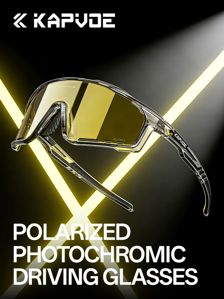 AliExpress kapvoe Kapvoe Photochromic Polarized Sale Night Vision Sunglasses Travel Cycling Glasses Running Driving UV400 Mtb Sports Goggles