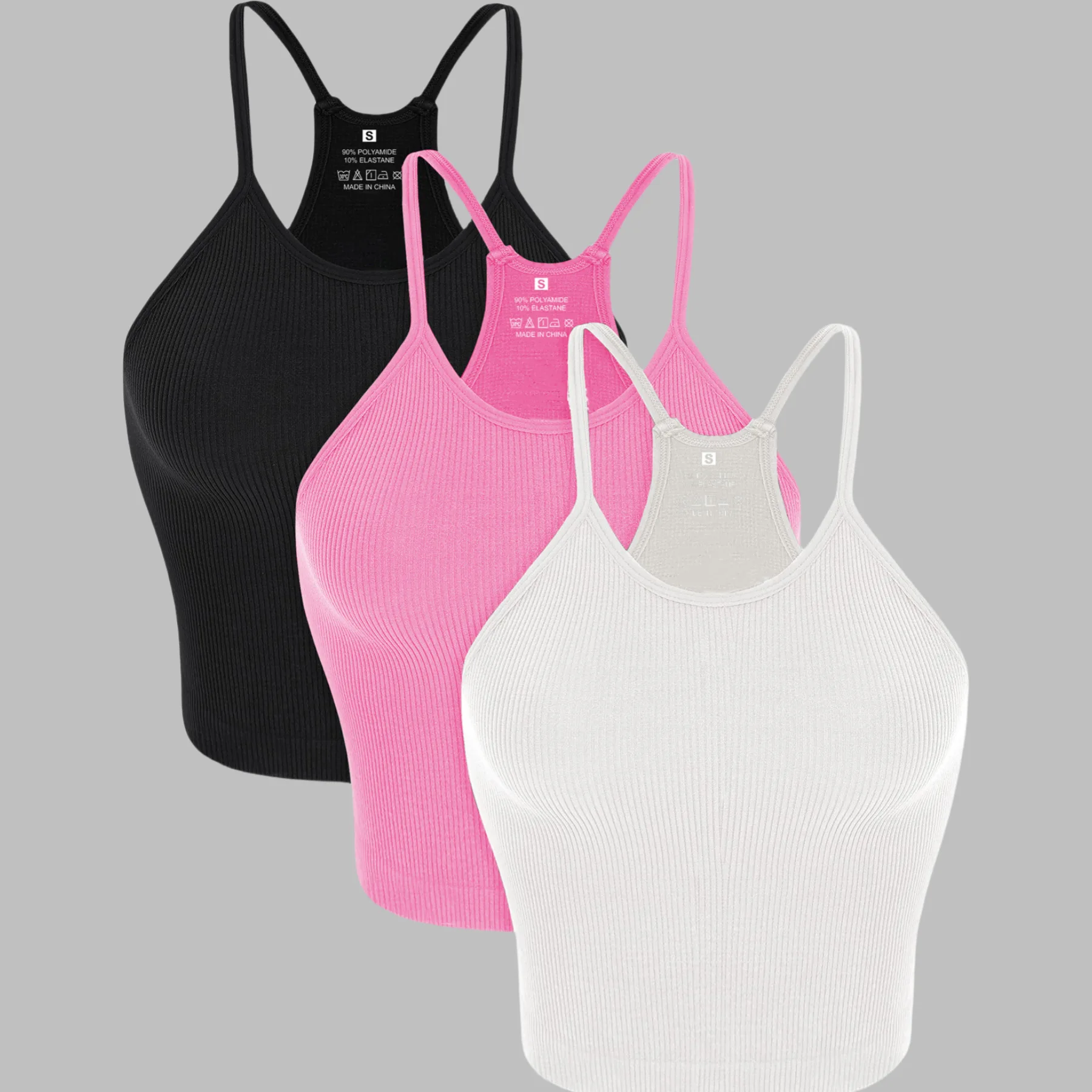 

New nude sports underwear women's thin shoulder straps and a beautiful back top can be worn outside fitness clothes, solid color