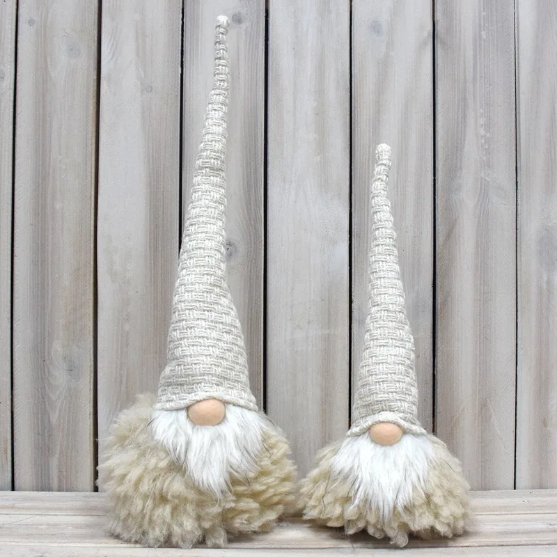 Christmas Faceless Doll Doll Decoration Handmade Crafts Christmas Fabric Dwarf Goblin Wholesale